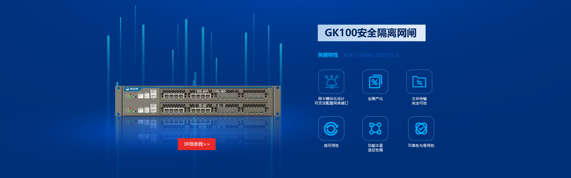 GK100安全隔离网闸
